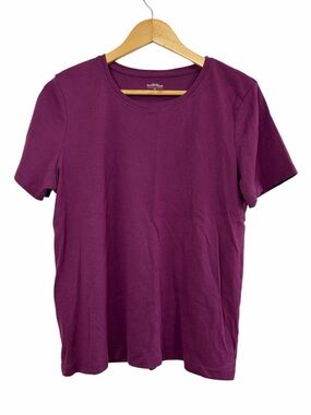Northern Reflections Purple Tee Shirt Cotton Short Sleeve XL